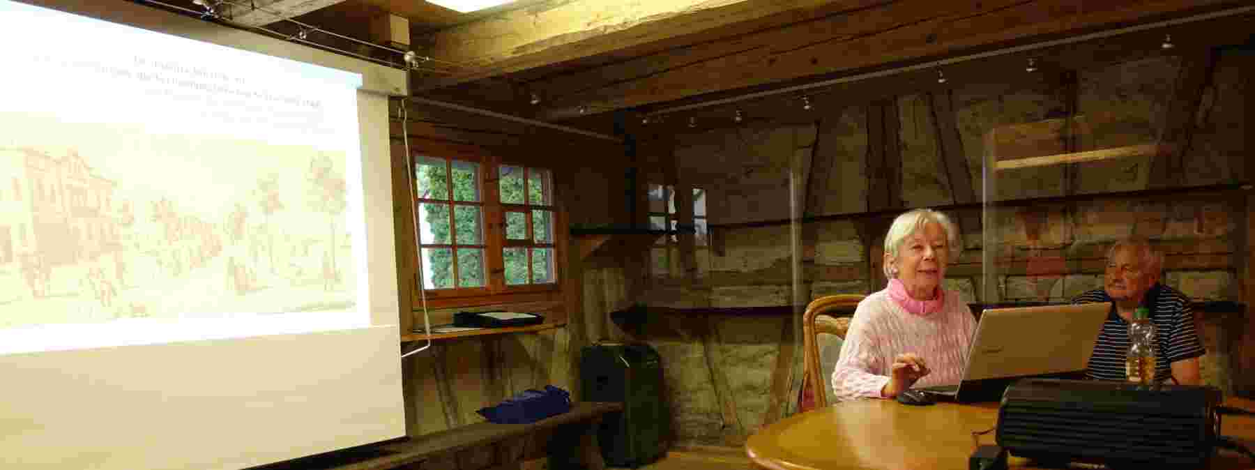 Die Referentin Frau Dr.Müller-Schnepper