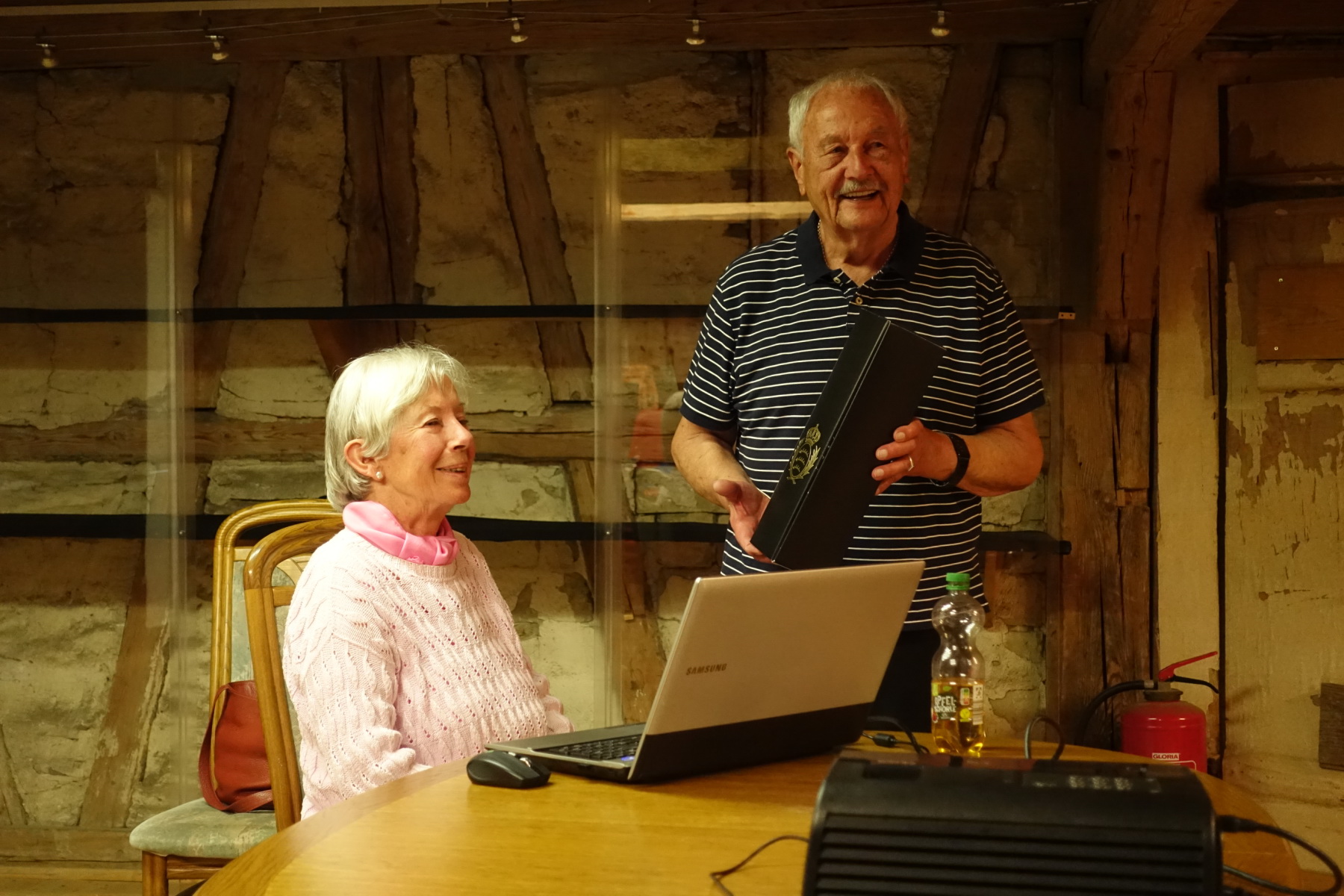 Dr. Müller-Schnepper und Bernd Fuchs