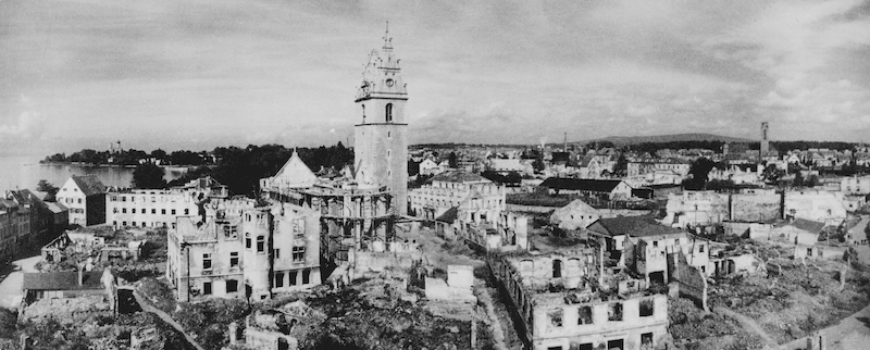 Panorama vom Postturm auf die Altstadt